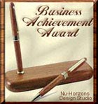 it is with great pleasure that we give you the Business Achievement Award
