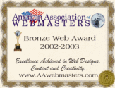 Congratulations! CamCorpUSA has been selected to receive the "Bronze" Award, from The American Association Of Webmasters